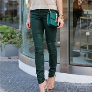 Nico Super Skinny coated jeans by Hudson Jeans